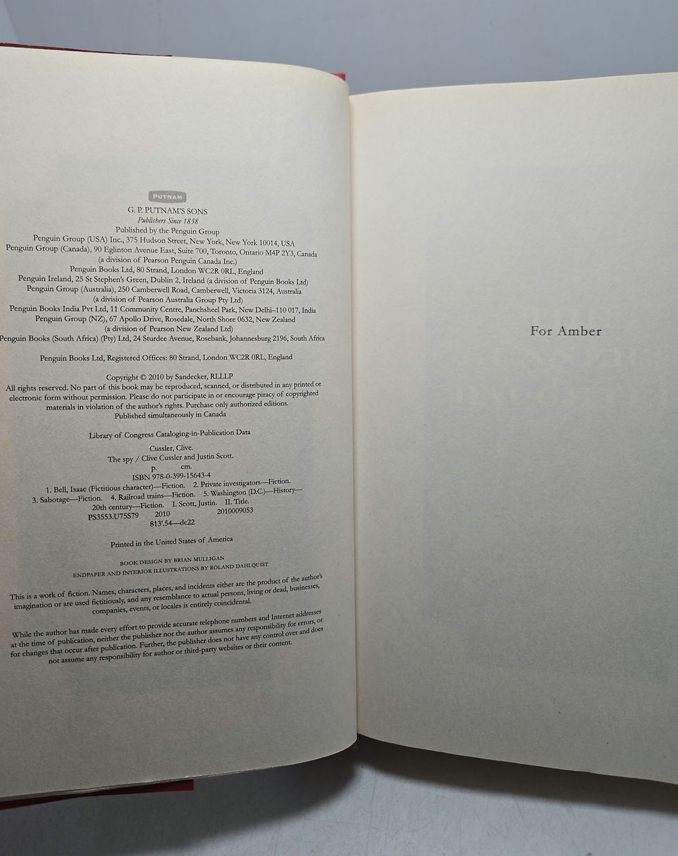 Thumbnail: The Spy by Clive Cussler