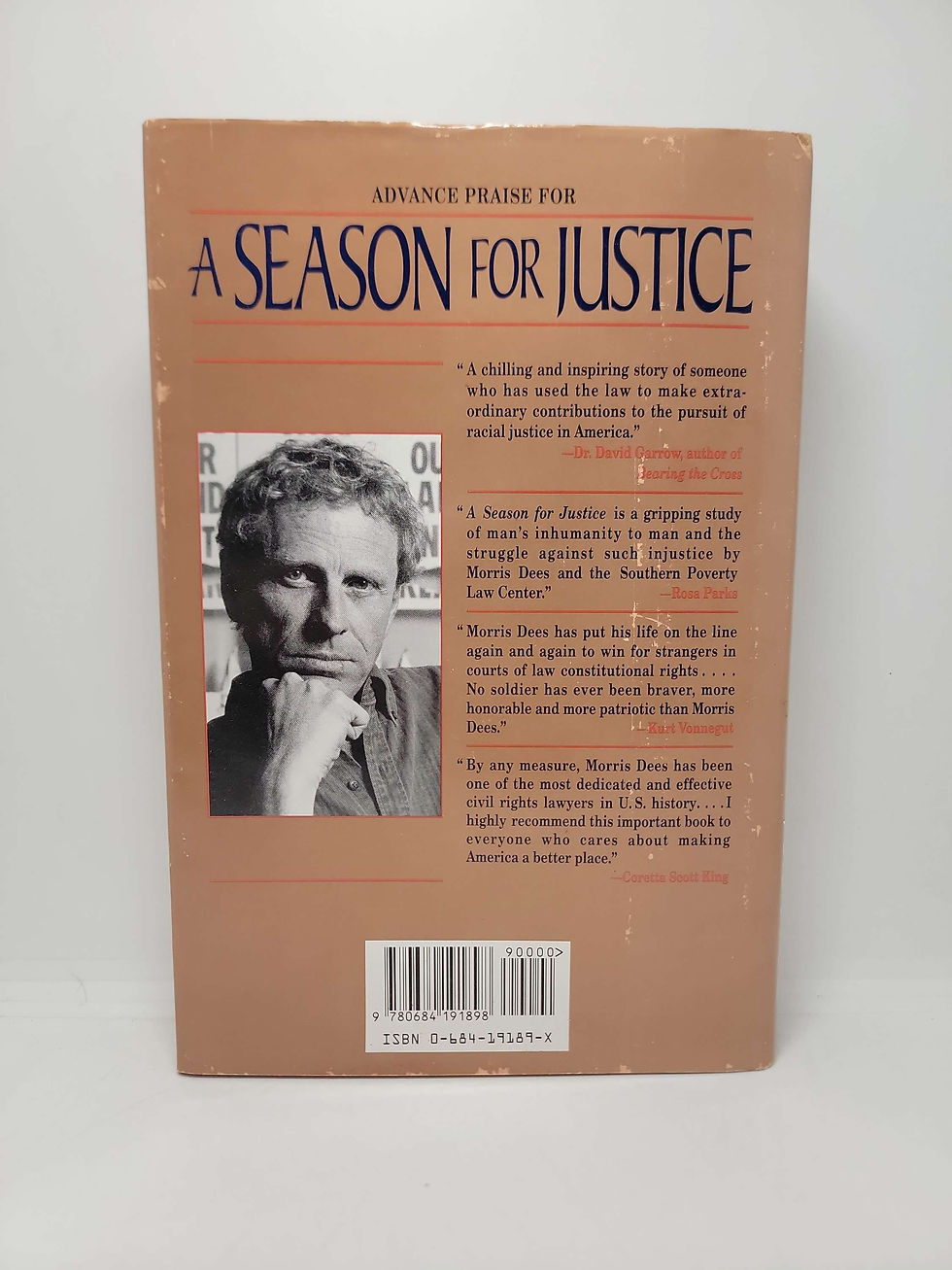 Thumbnail: A Season for Justice: The Life and Times of Civil Rights Lawyer Morris Dees