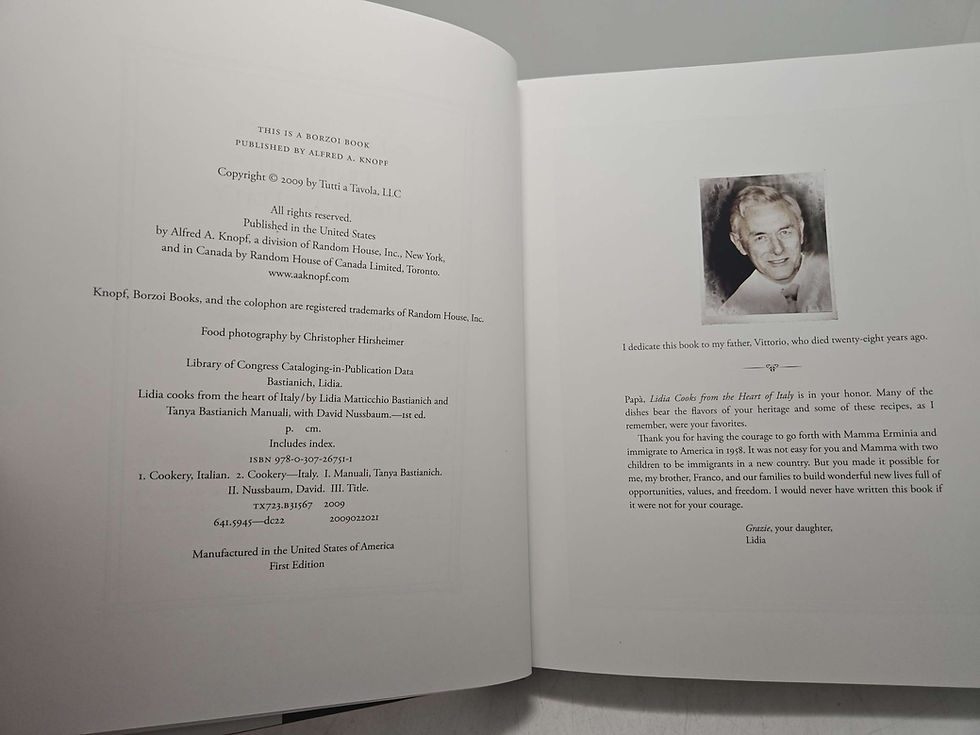 Thumbnail: Lidia Cooks From the Heart of Italy by Lidia Matticchio Bastianich
