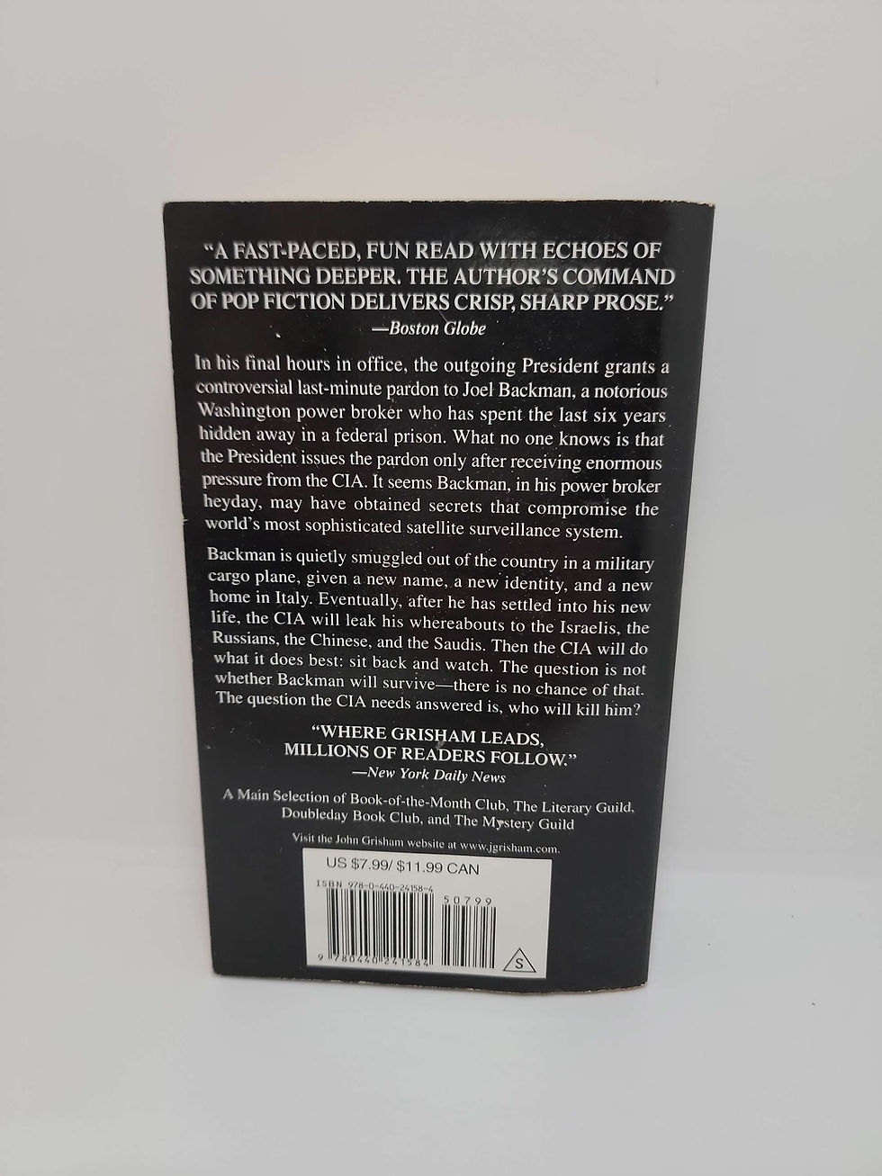 Thumbnail: The Broker by John Grisham