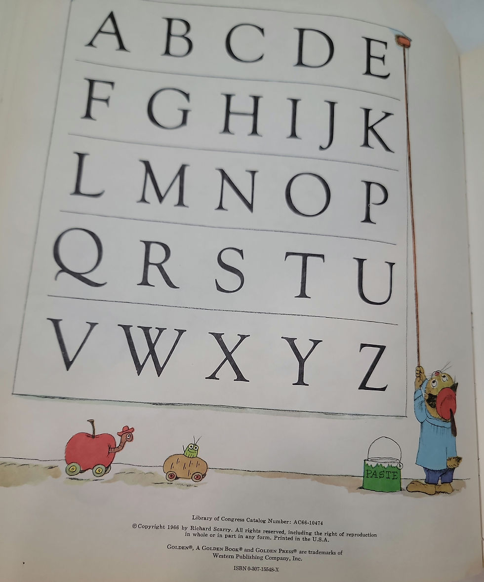 Thumbnail: Richard Scarry's Storybook Dictionary