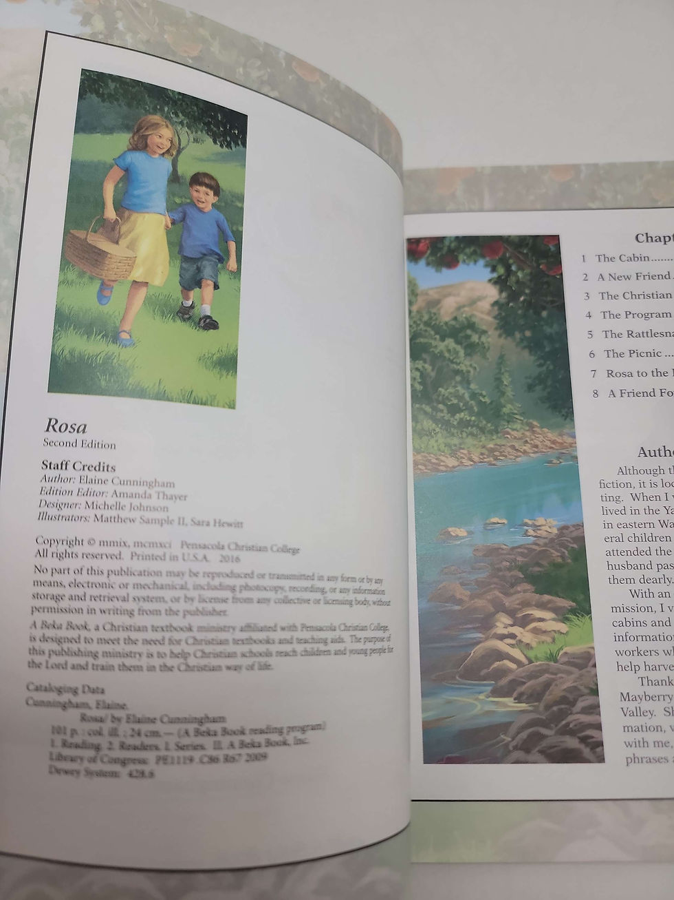 Thumbnail: Rosa, second edition by Elaine Cunningham ( A Beka Book Reading Program)