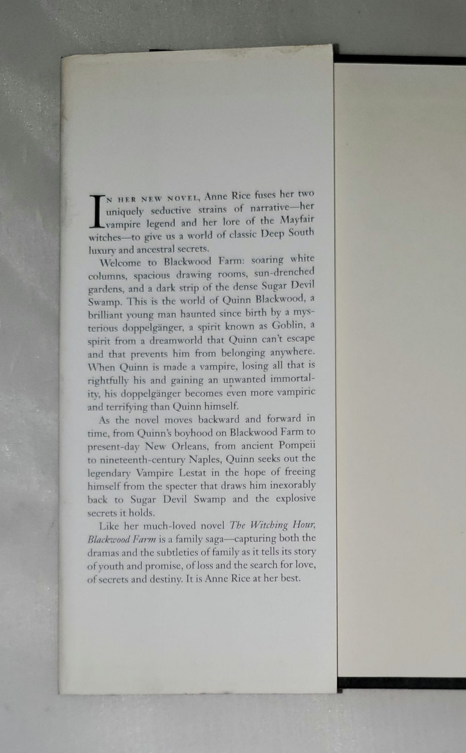 Thumbnail: Blackwood Farm: The Vampire Chronicles by Anne Rice