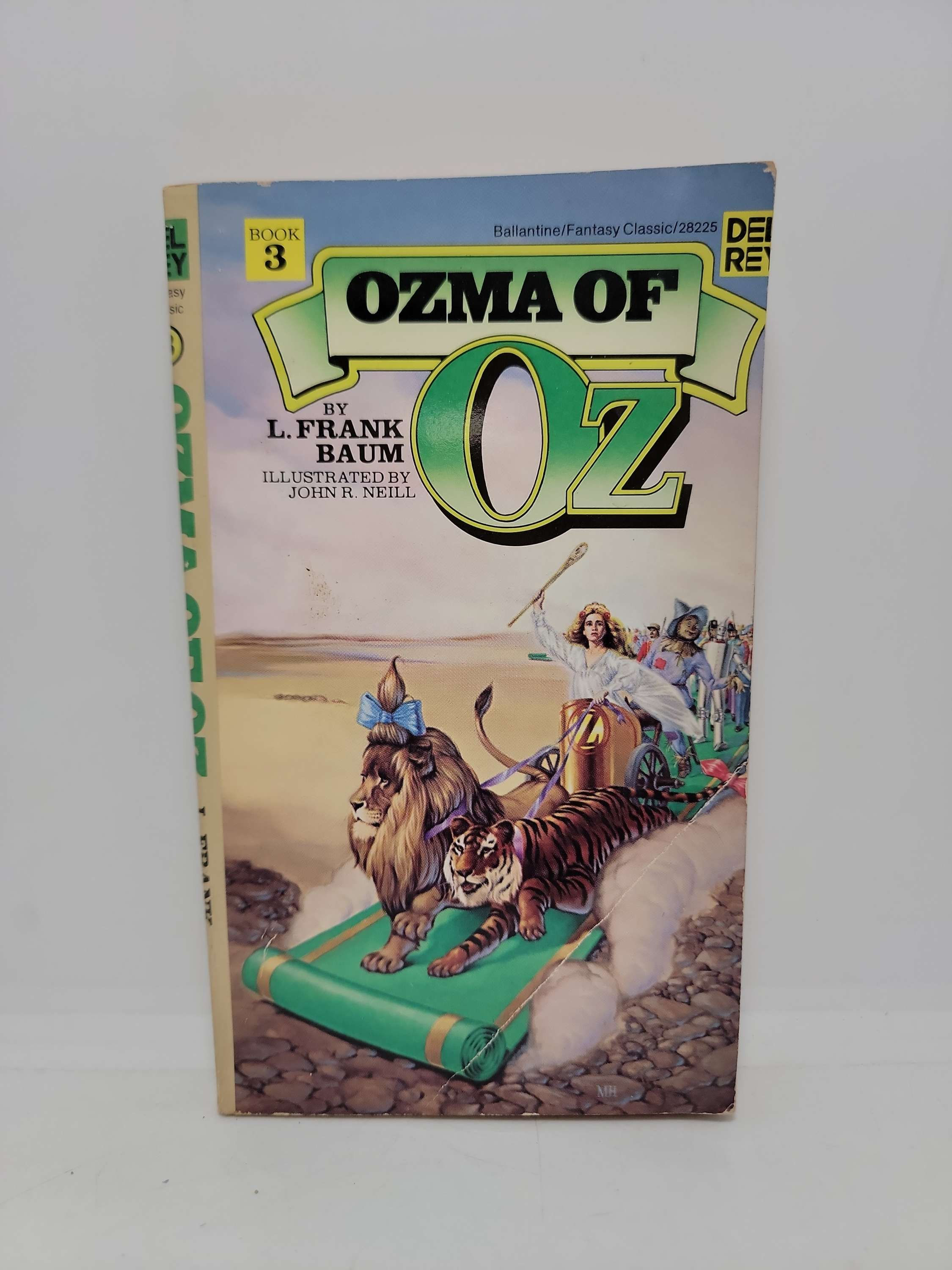 Ozma of Oz by L. Frank Baum illustrated by John R. Neill