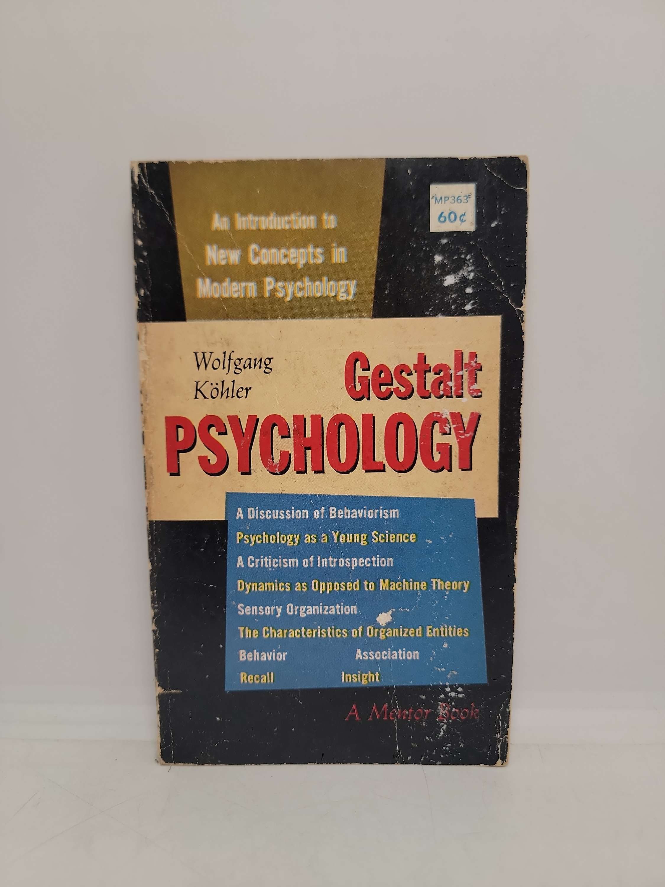 Gestalt Psychology: An Introduction to New Concepts in Modern Psychology Kohler