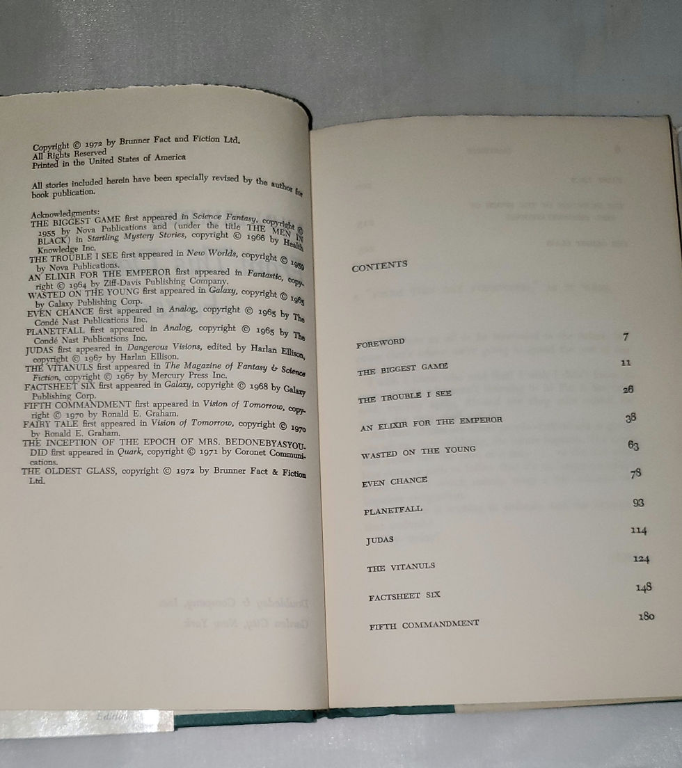 Thumbnail: From This Day Forward: 13 stories by John Brunner