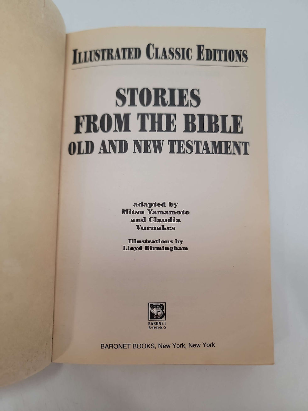 Thumbnail: Stories From the Bible: Old and New Testament, Illustrated Classics Edition