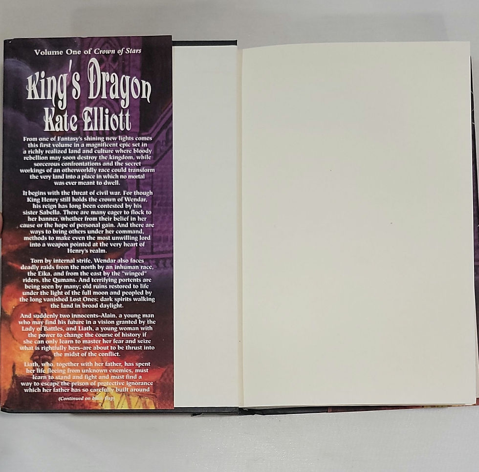 Thumbnail: King's Dragon: Volume One of Crown of Stars by Kate Elliott