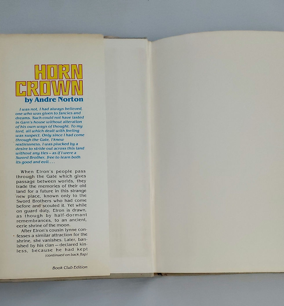 Thumbnail: Horn Crown by Andre Norton