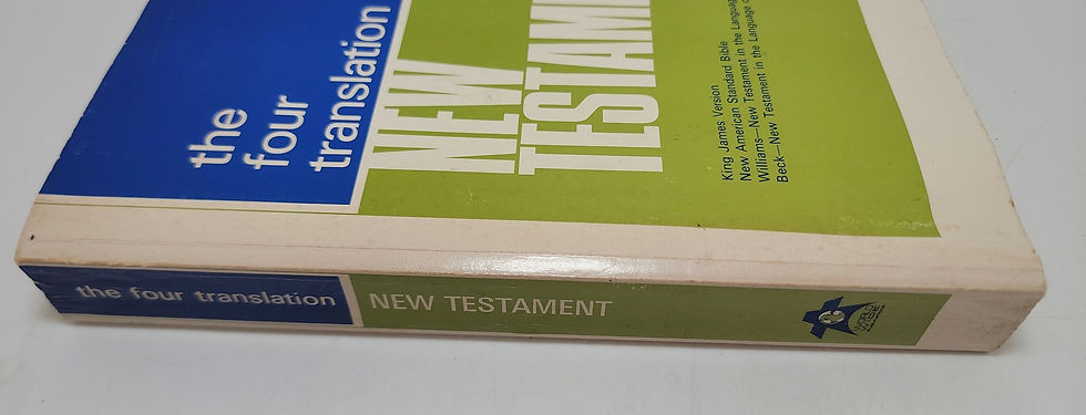 Thumbnail: The Four Translation New Testament  (Parallel Edition)