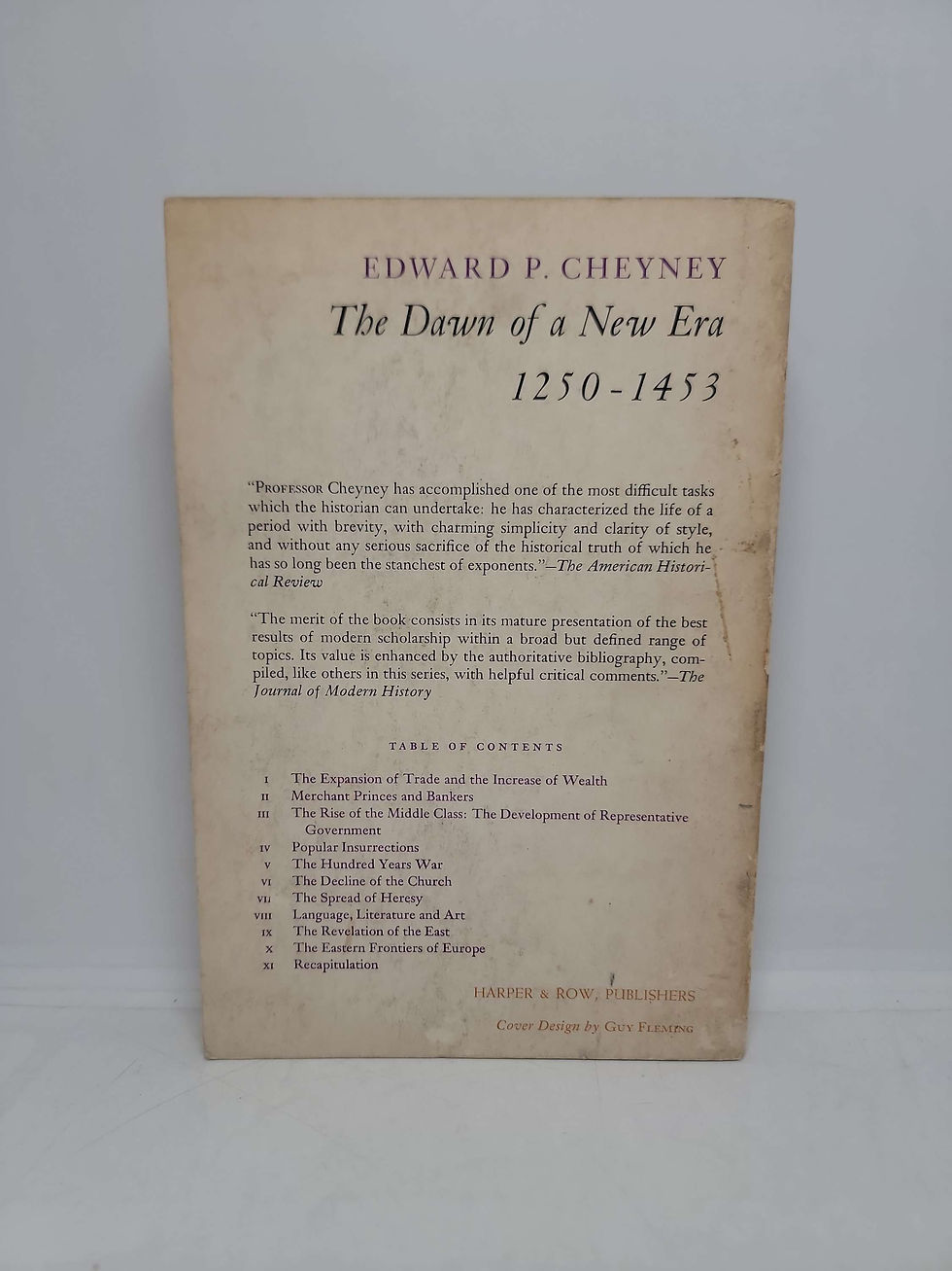 Thumbnail: The Rise of Modern Europe: The Dawn of a New Era by Edward P. Cheyney 1962