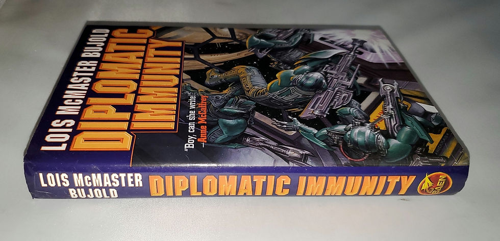 Thumbnail: Diplomatic Immunity by Lois McMaster Bujold