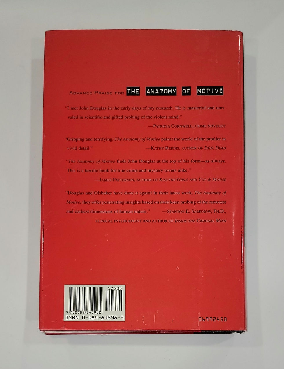 Thumbnail: The Anatomy of Motive by John Douglas and Mark Olshaker