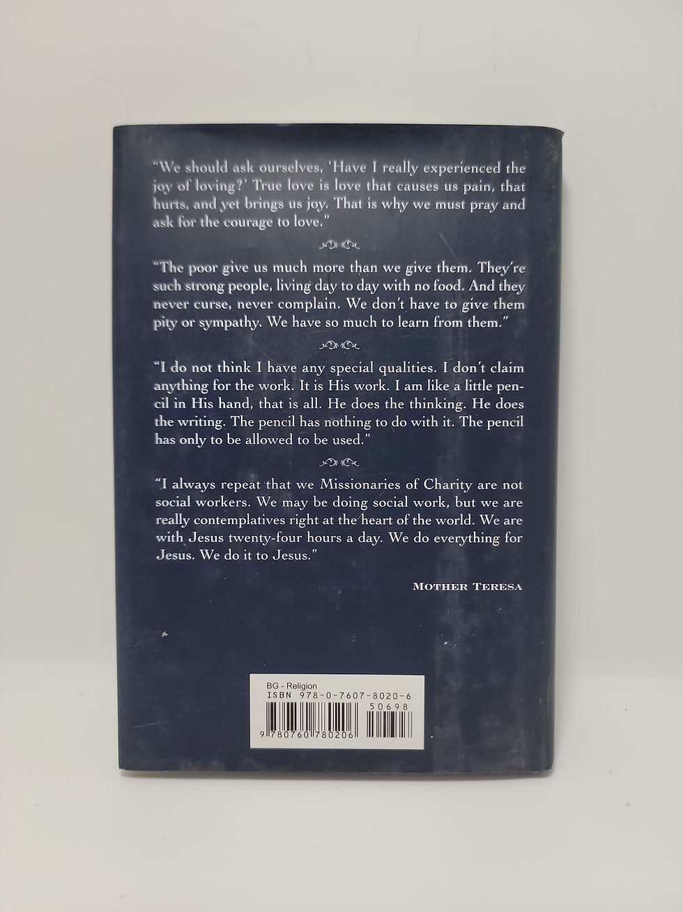 Thumbnail: Mother Teresa: Her Essential Wisdom edited by Carol Kelly-Gangi