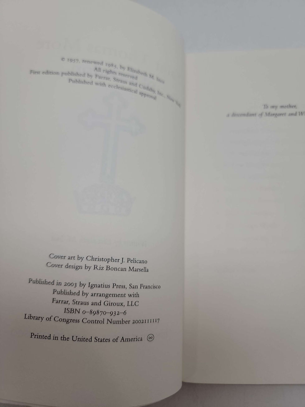 Thumbnail: St. Thomas More of London by Elizabeth M. Ince