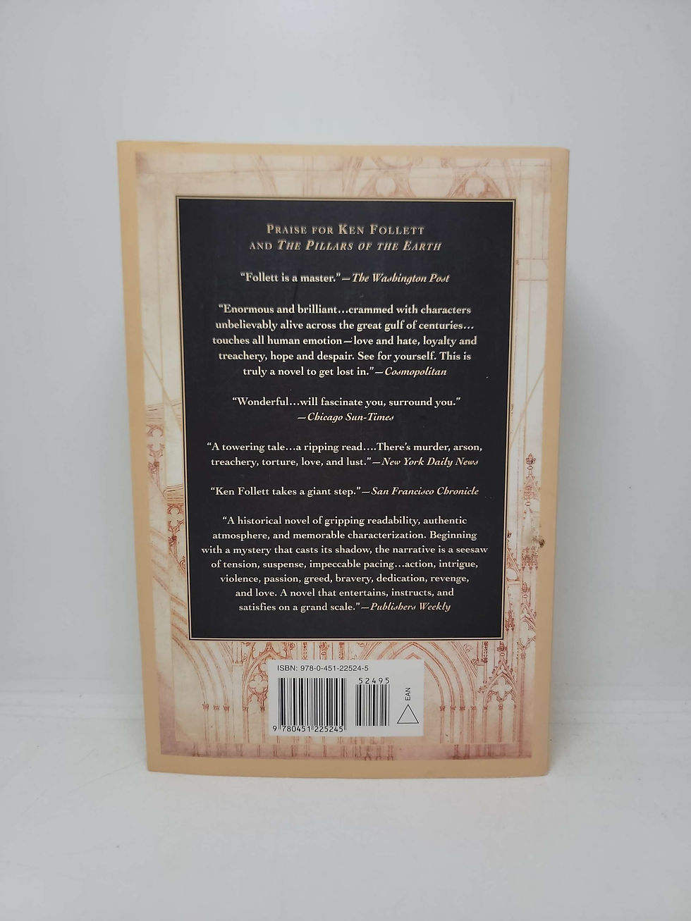 Thumbnail: The Pillars of the Earth by Ken Follett