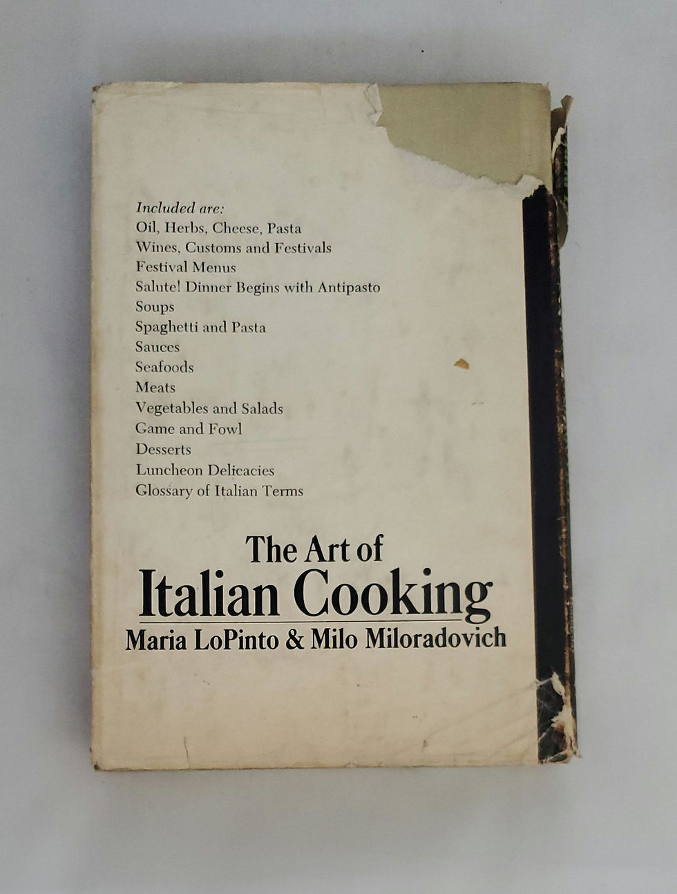 Thumbnail: The Art of Italian Cooking by Maria LoPinto & Milo Miloradovich