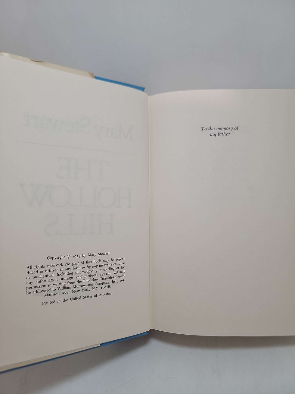 Thumbnail: The Hollow Hills by Mary Stewart 