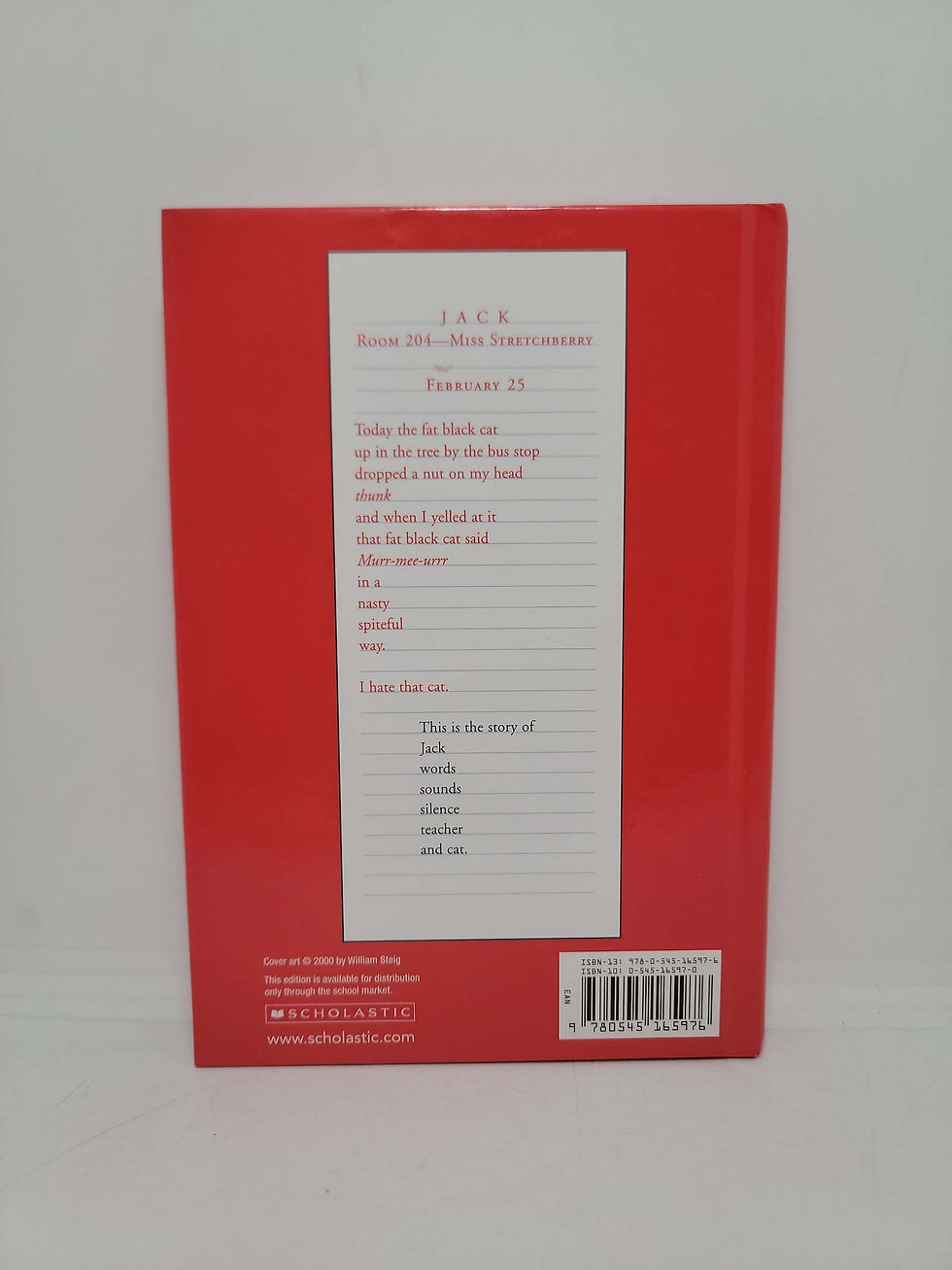 Thumbnail: Hate that Cat by Sharon Creech
