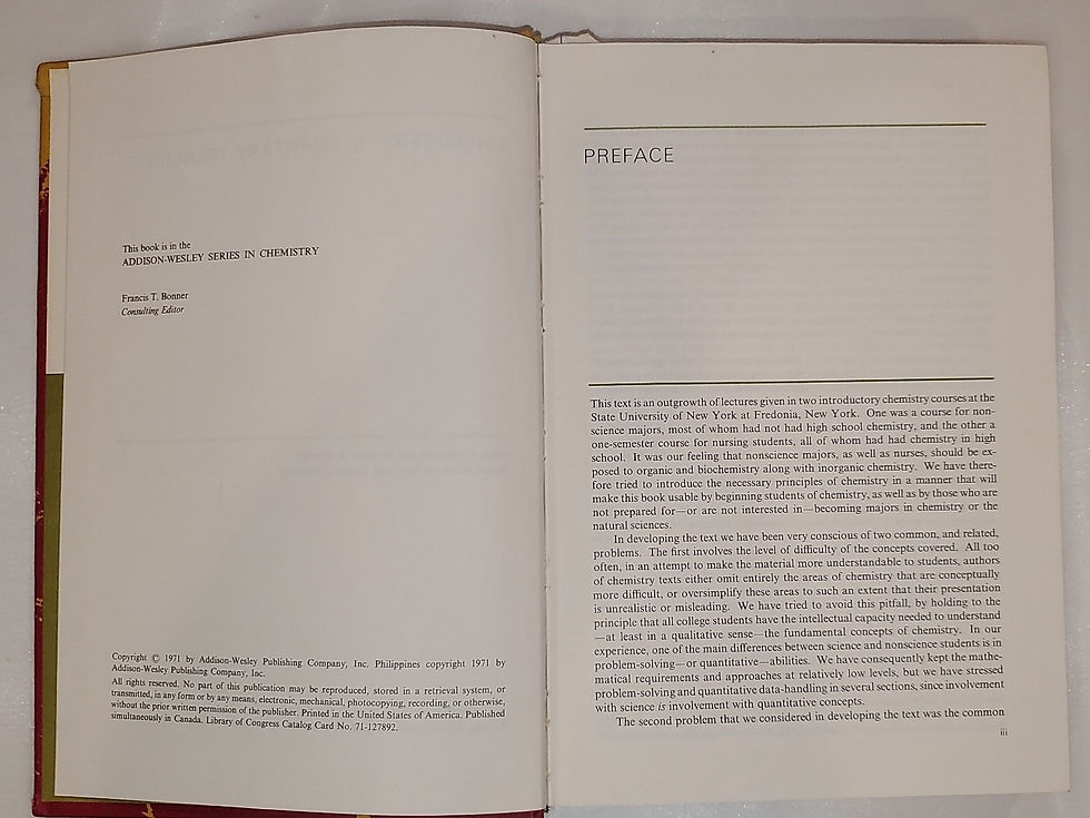 Thumbnail: Chemistry: Elementary Principles 1971 by Weller & Supple