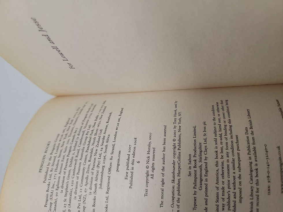 Thumbnail: Slam by Nick Hornby