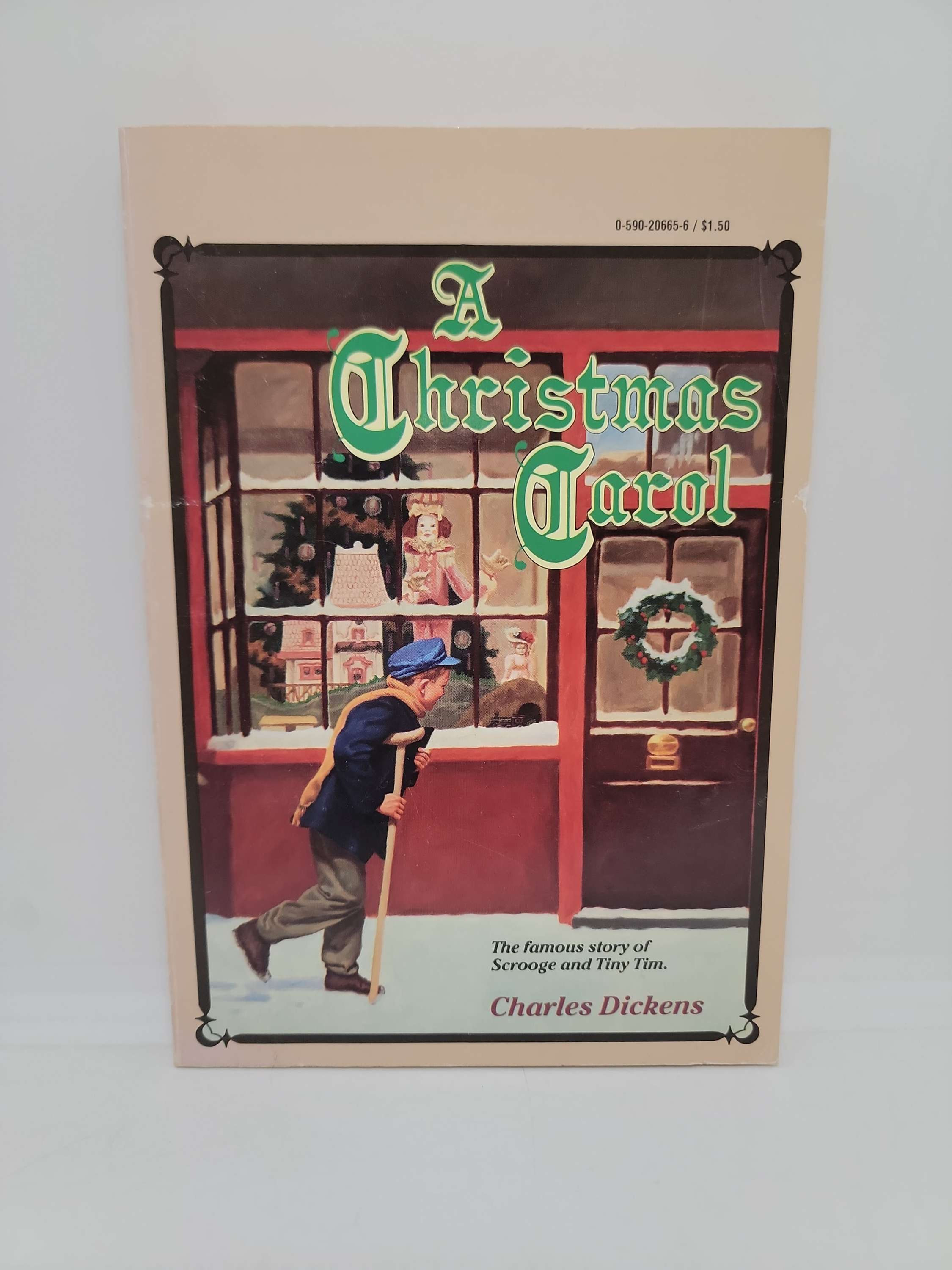 A Christmas Carol: The famous story of Scrooge and Tiny Tim by Charles Dickens