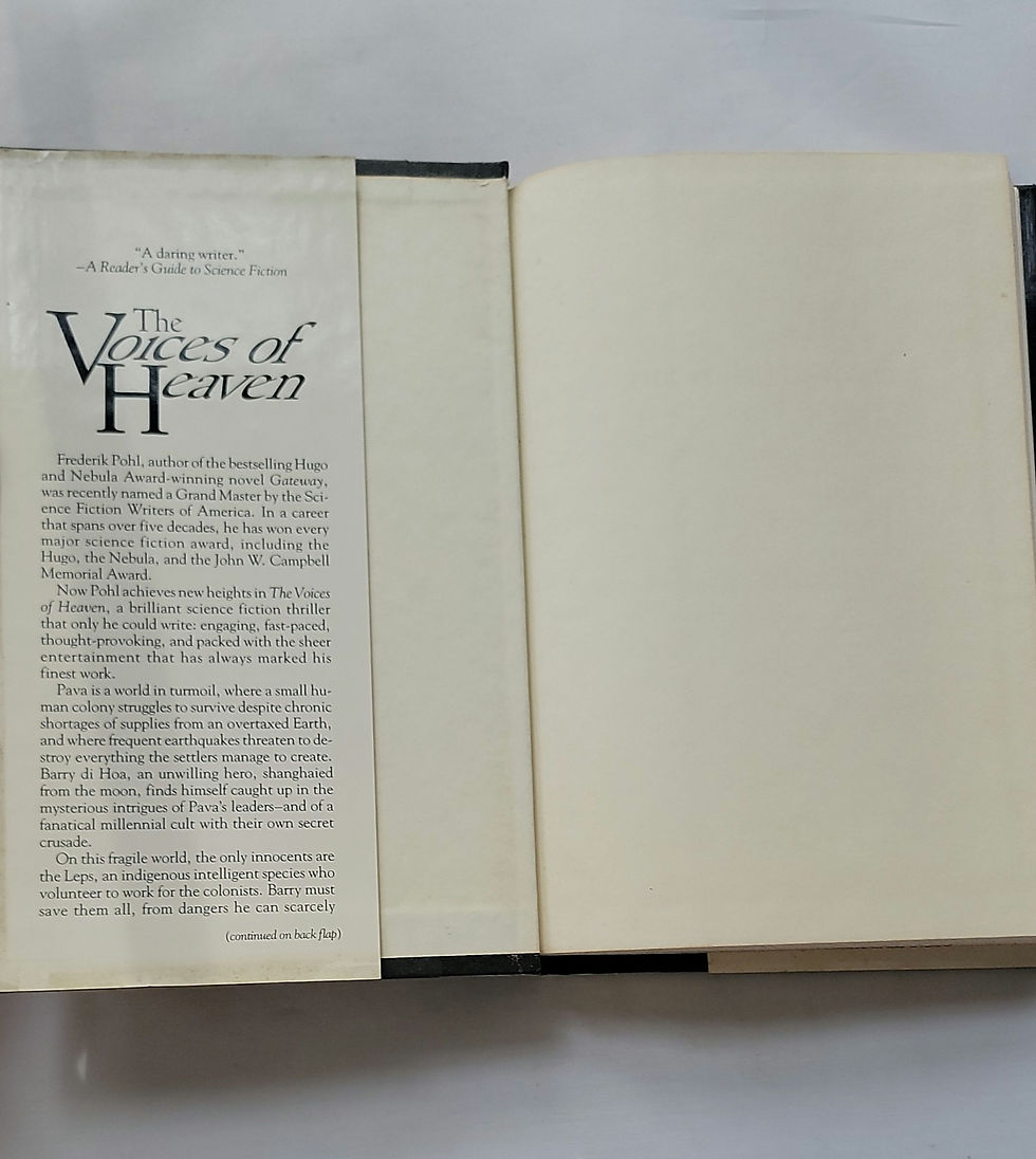 Thumbnail: The Voices of Heaven by Frederik Pohl, Grand Master of Science Fiction