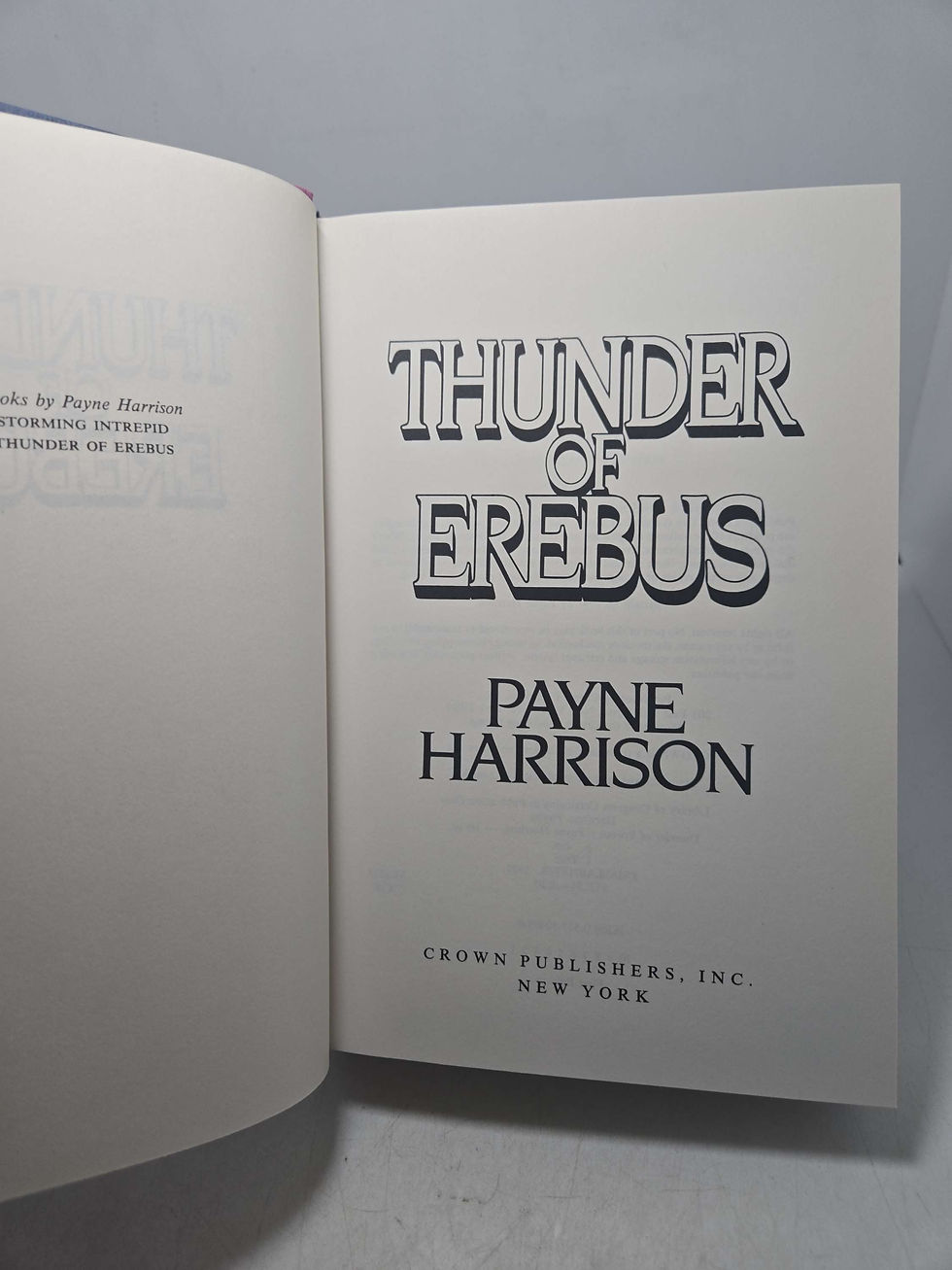 Thumbnail: Thunder of Erebus by Payne Harrison