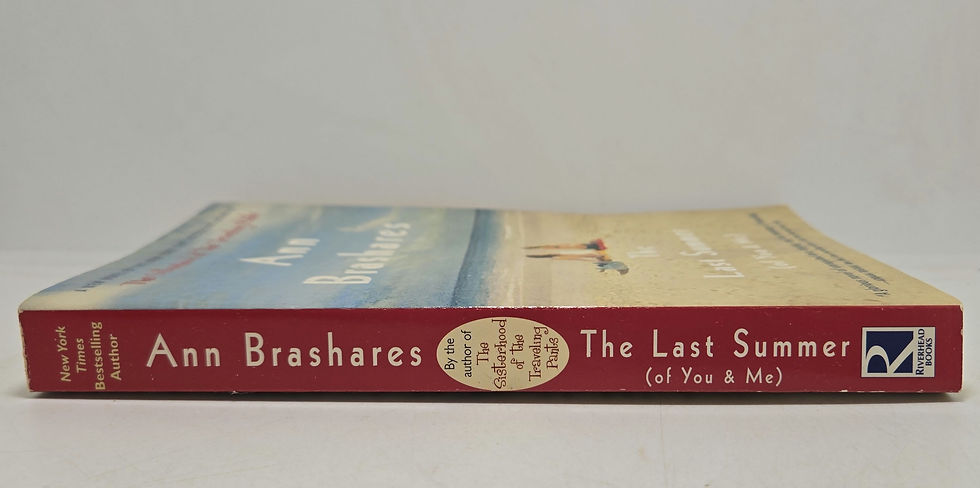 Thumbnail: The Last Summer (of You & Me) by Ann Brashares
