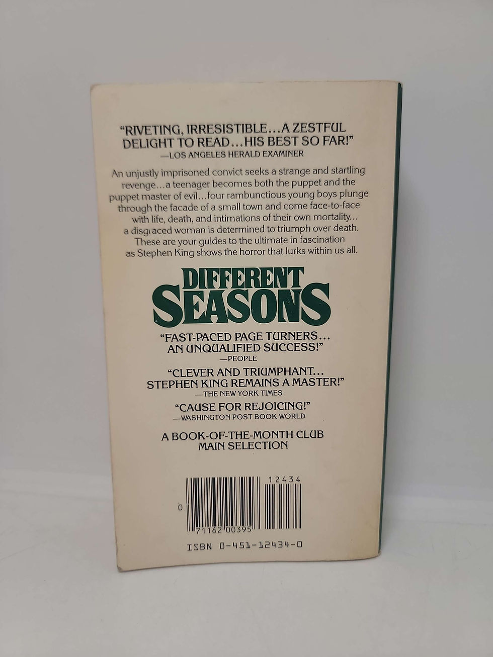 Thumbnail: Different Seasons by Stephen King