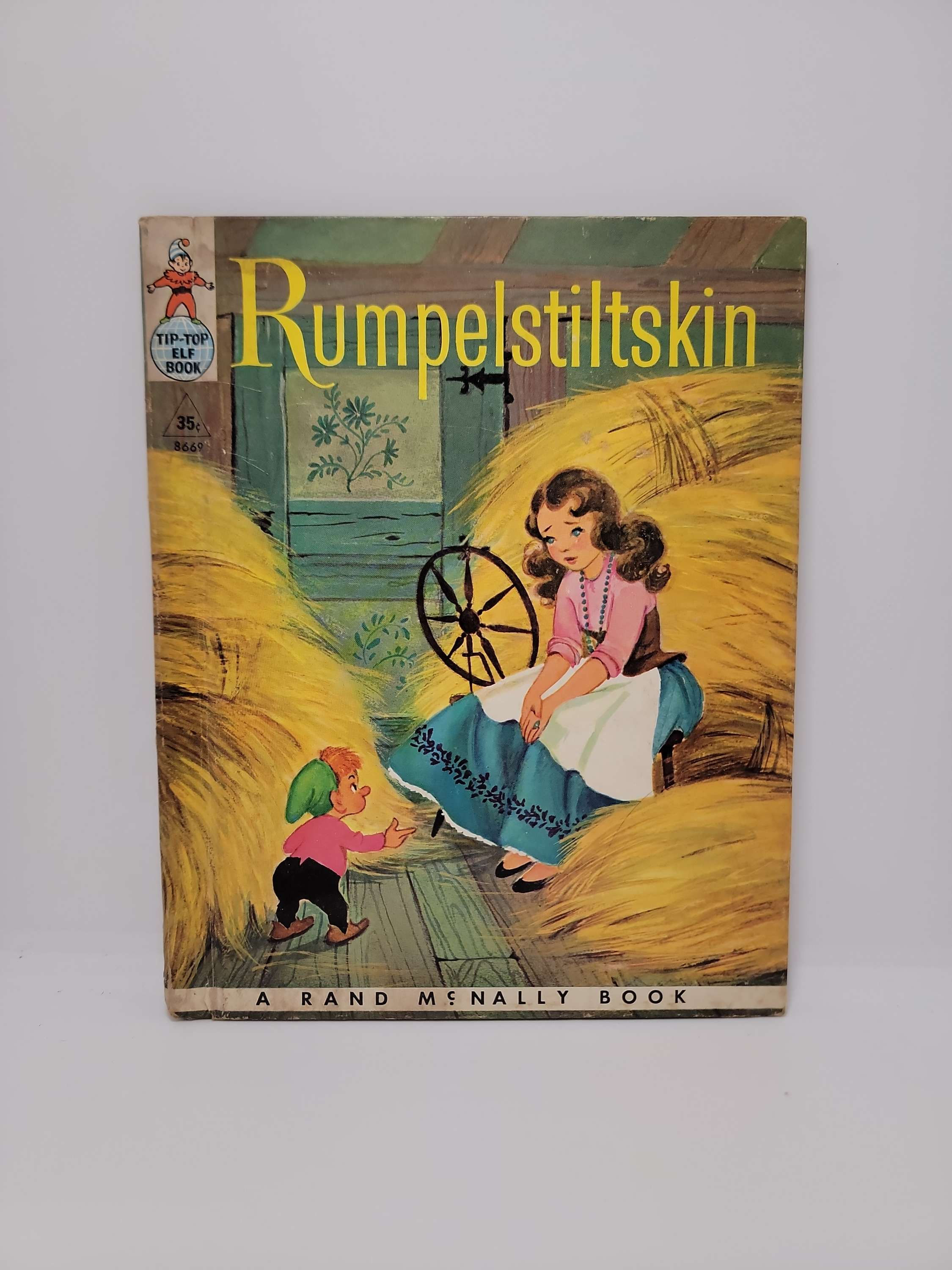 Rumpelstiltskin illustrated by Elizabeth Webbe Tip Top Elf Rand Mcnally Book