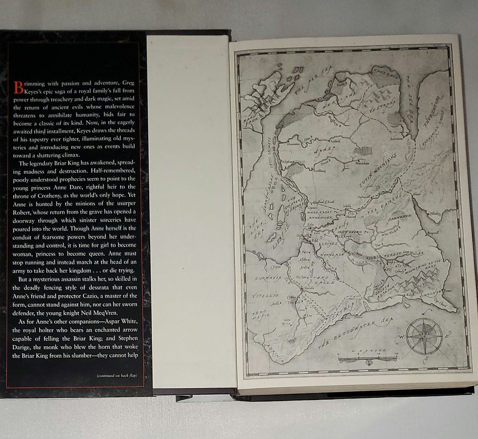Thumbnail: The Blood Knight: Book Three of the Kingdoms of Thorn and Bone by Greg Keyes