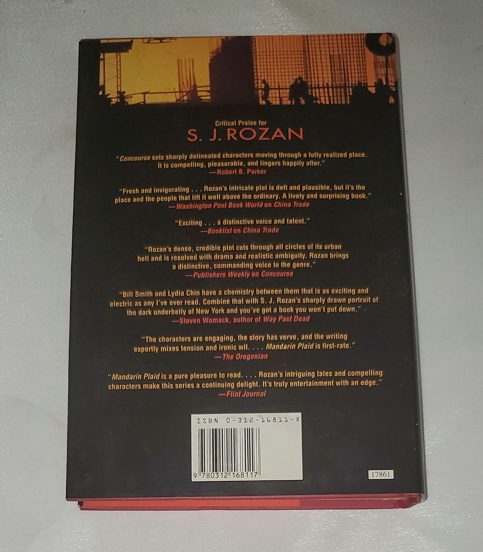Thumbnail: No Colder Place by S.J. Rozan