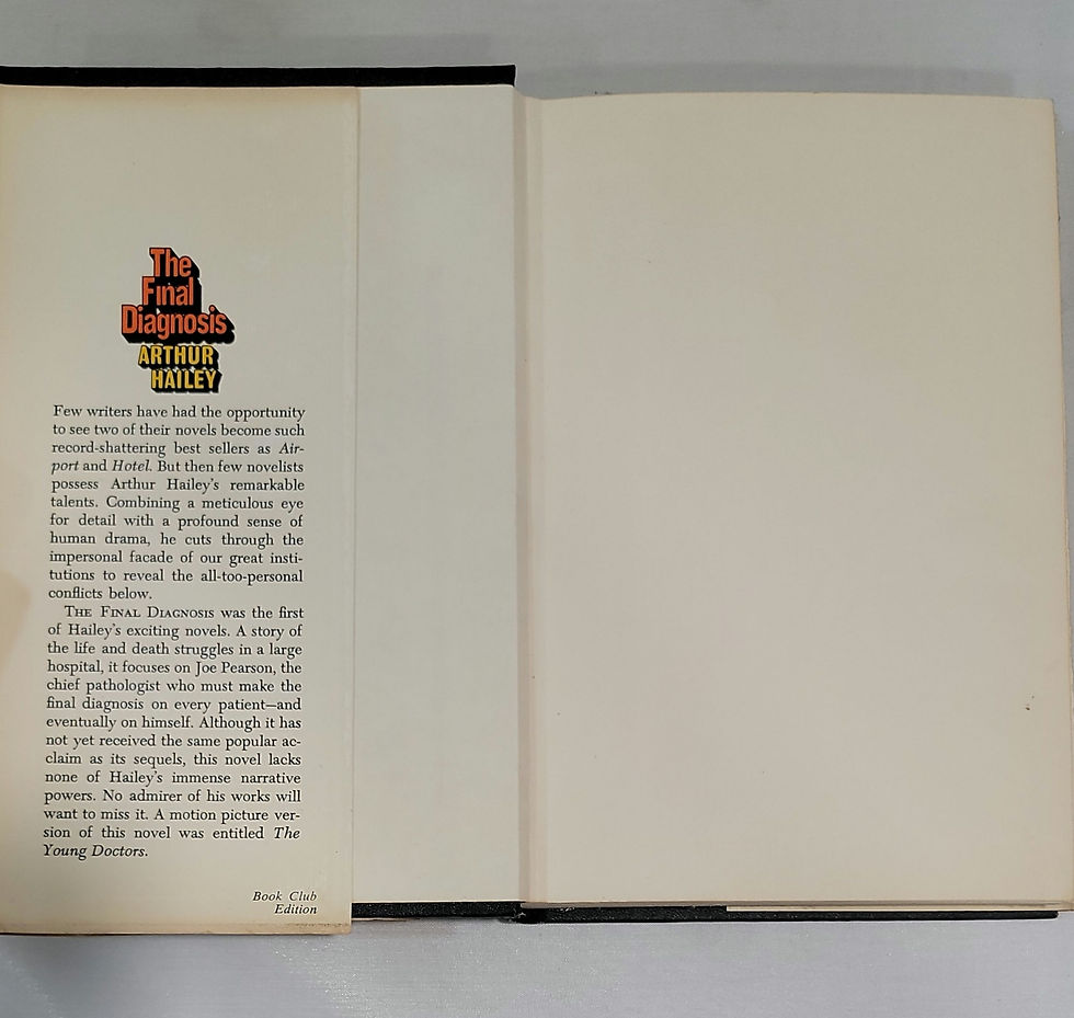 Thumbnail: The Final Diagnosis by Arthur Hailey