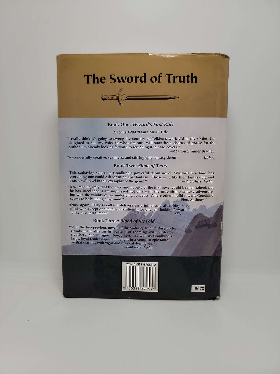 Thumbnail: Temple of the Winds by Terry Goodkind