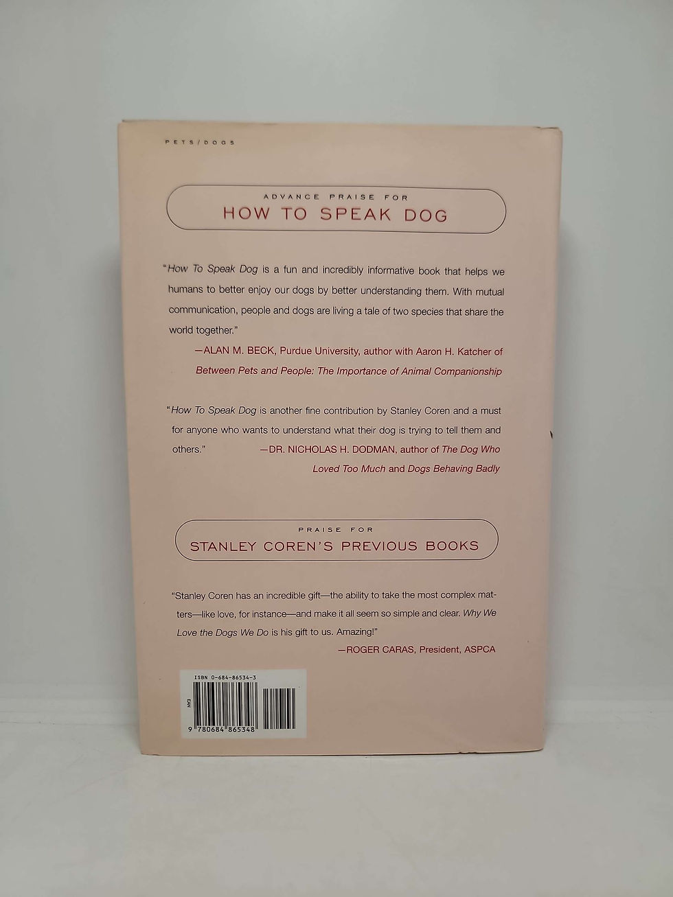 Thumbnail: How to Speak Dog by Stanley Coren