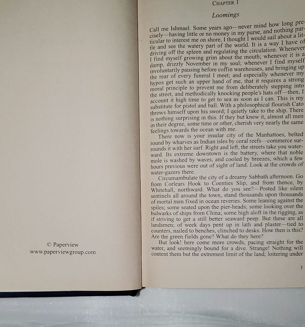 Thumbnail: Moby Dick by Herman Melville