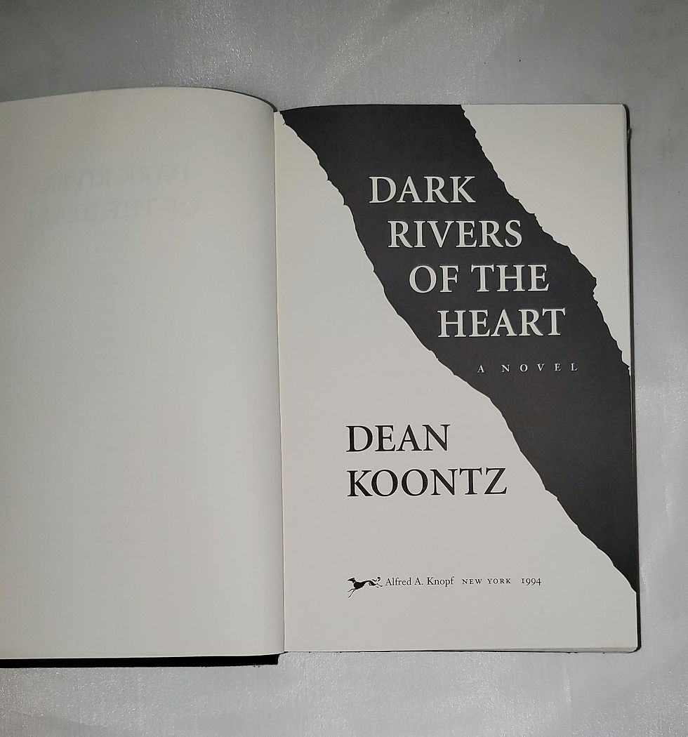 Thumbnail: Dark Rivers of the Heart by Dean Koontz