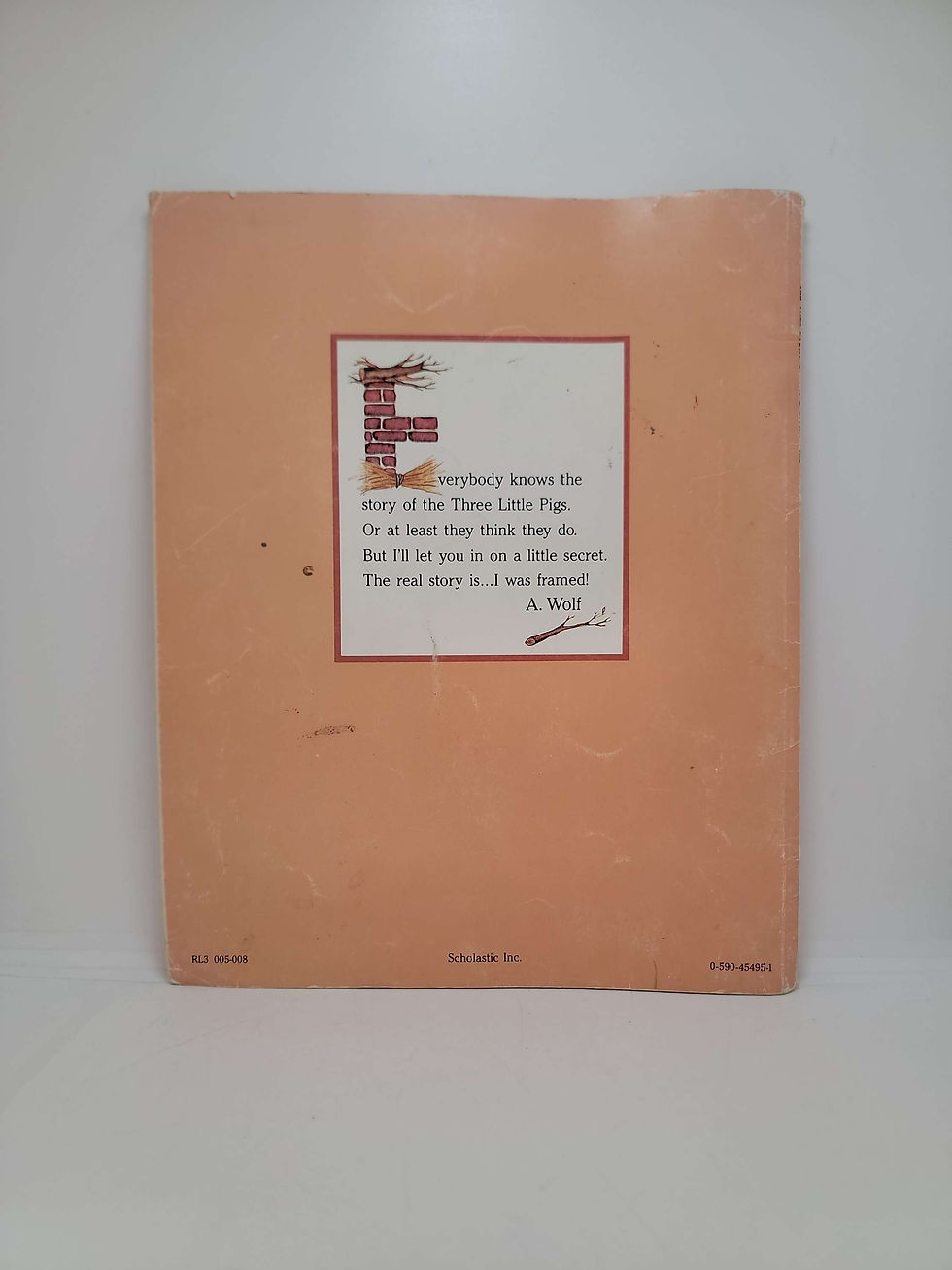 Thumbnail: The True Story of The 3 Little Pigs! by A. Wolf as told to Jon Scieszka
