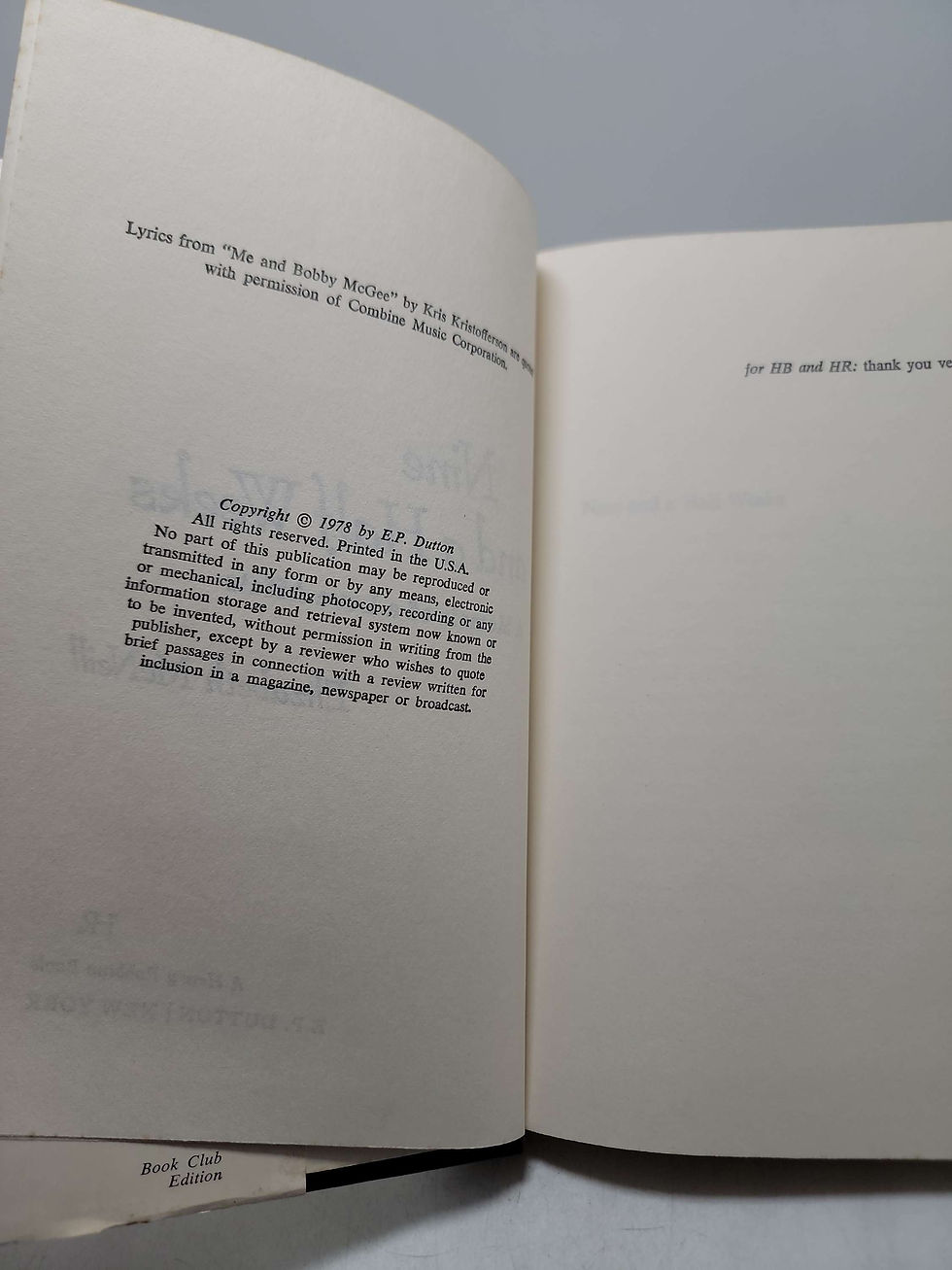 Thumbnail: Nine and A Half Weeks: A Memoir of A Love Affair by Elizabeth McNeill