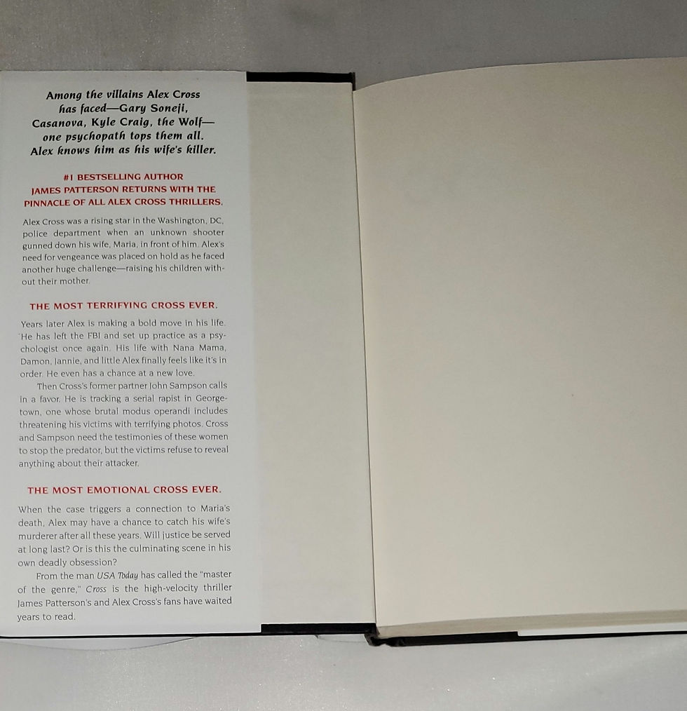 Thumbnail: Cross - James Patterson