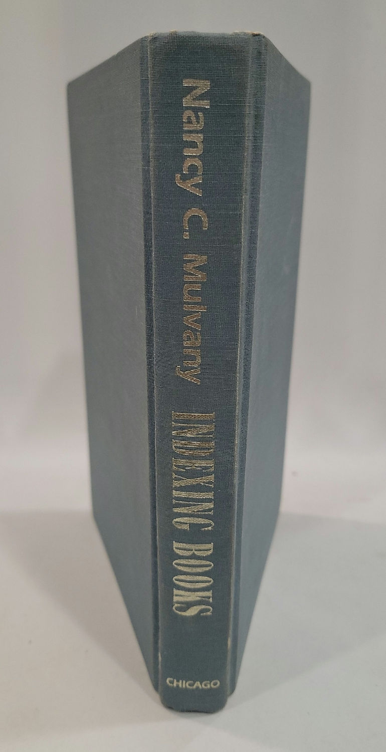 Indexing Books by Nancy C. Mulvany