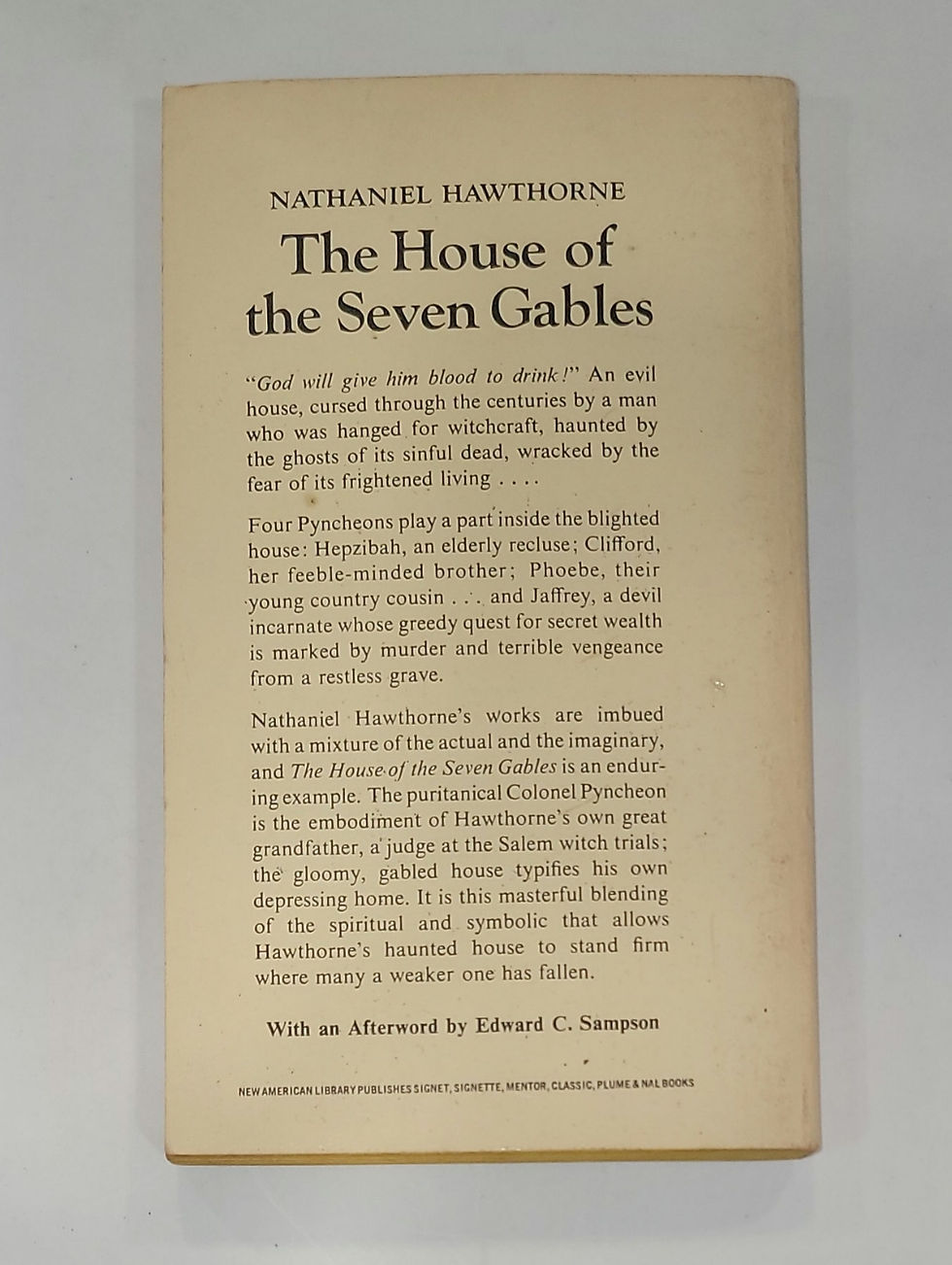 Thumbnail: The House of the Seven Gables by Nathaniel Hawthorne