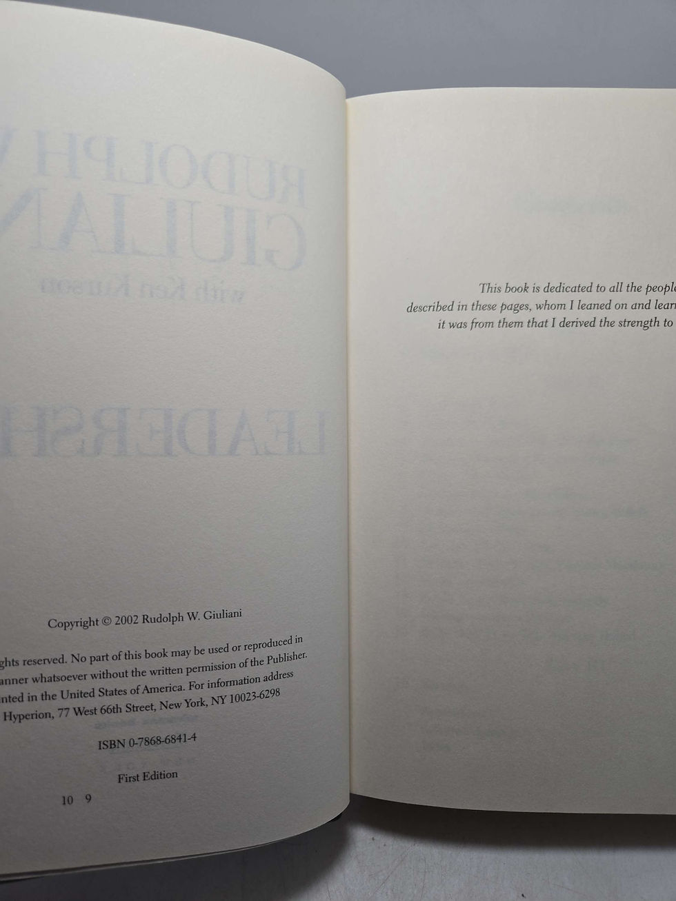 Thumbnail: Leadership by Rudolph Giuliani