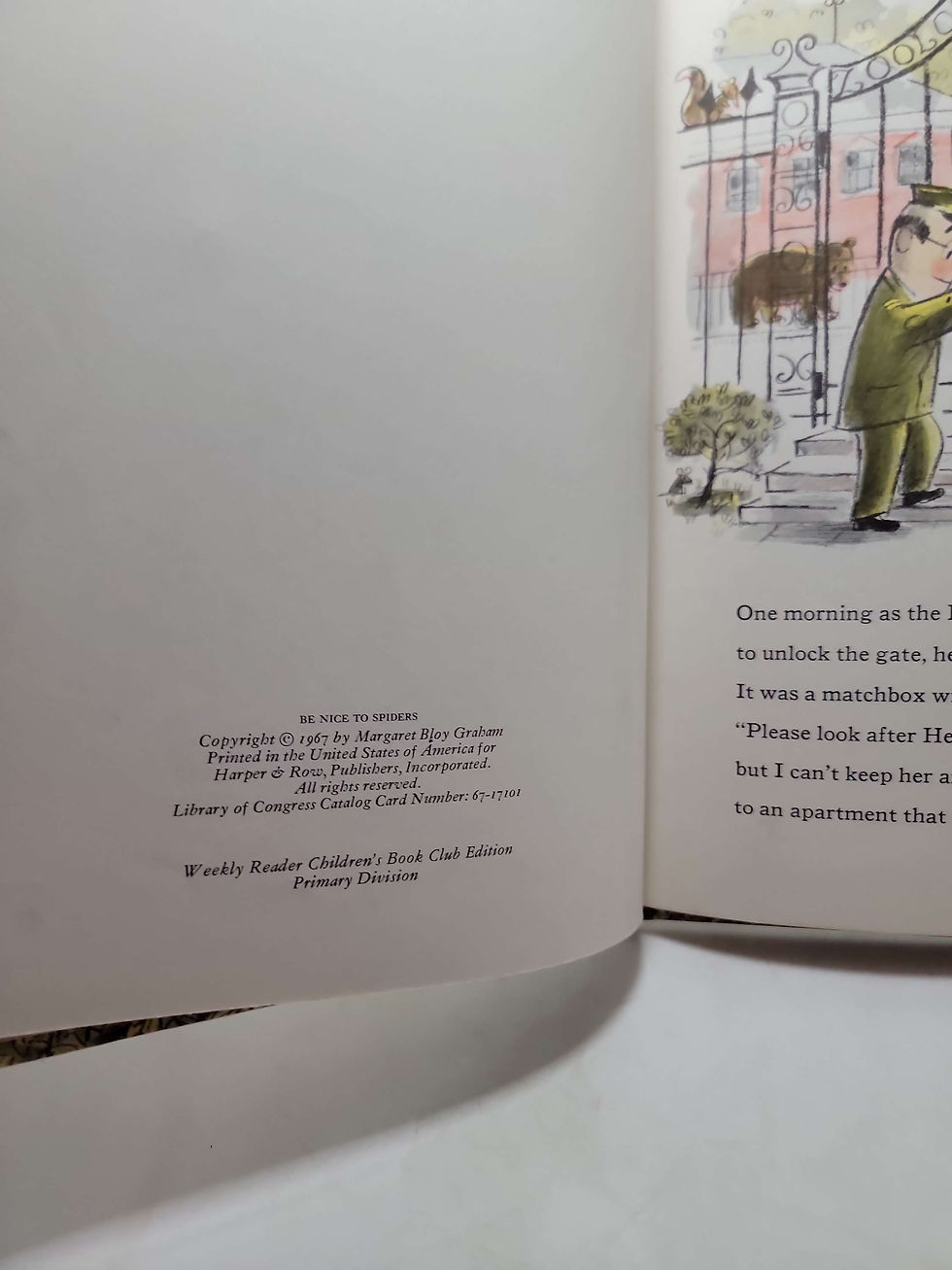 Thumbnail: Be Nice to Spiders by Margaret Bloy Graham 1967