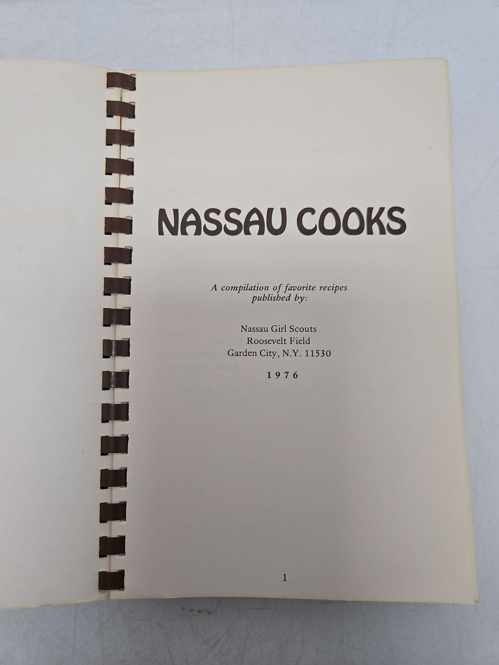 Thumbnail: Nassau Cooks Cookbook