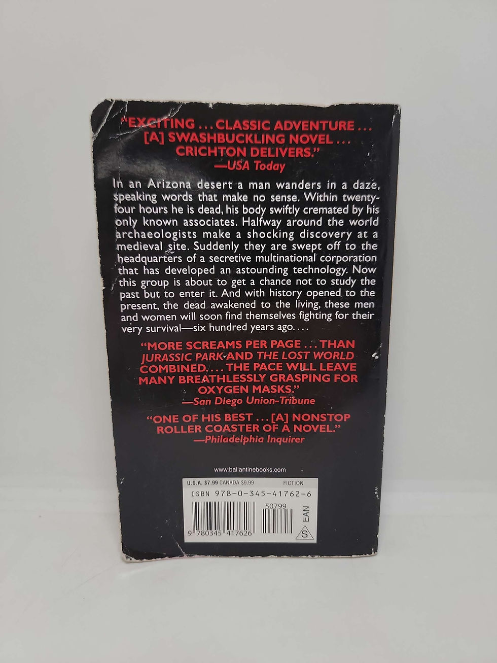 Thumbnail: Timeline by Michael Crichton
