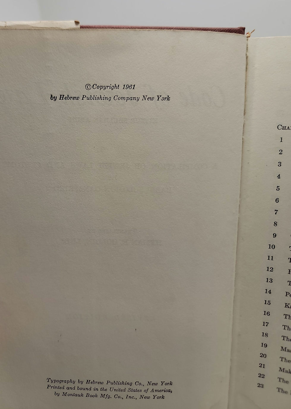 Thumbnail: Code of Jewish Law by Rabbi Soloman Ganzfried 1961
