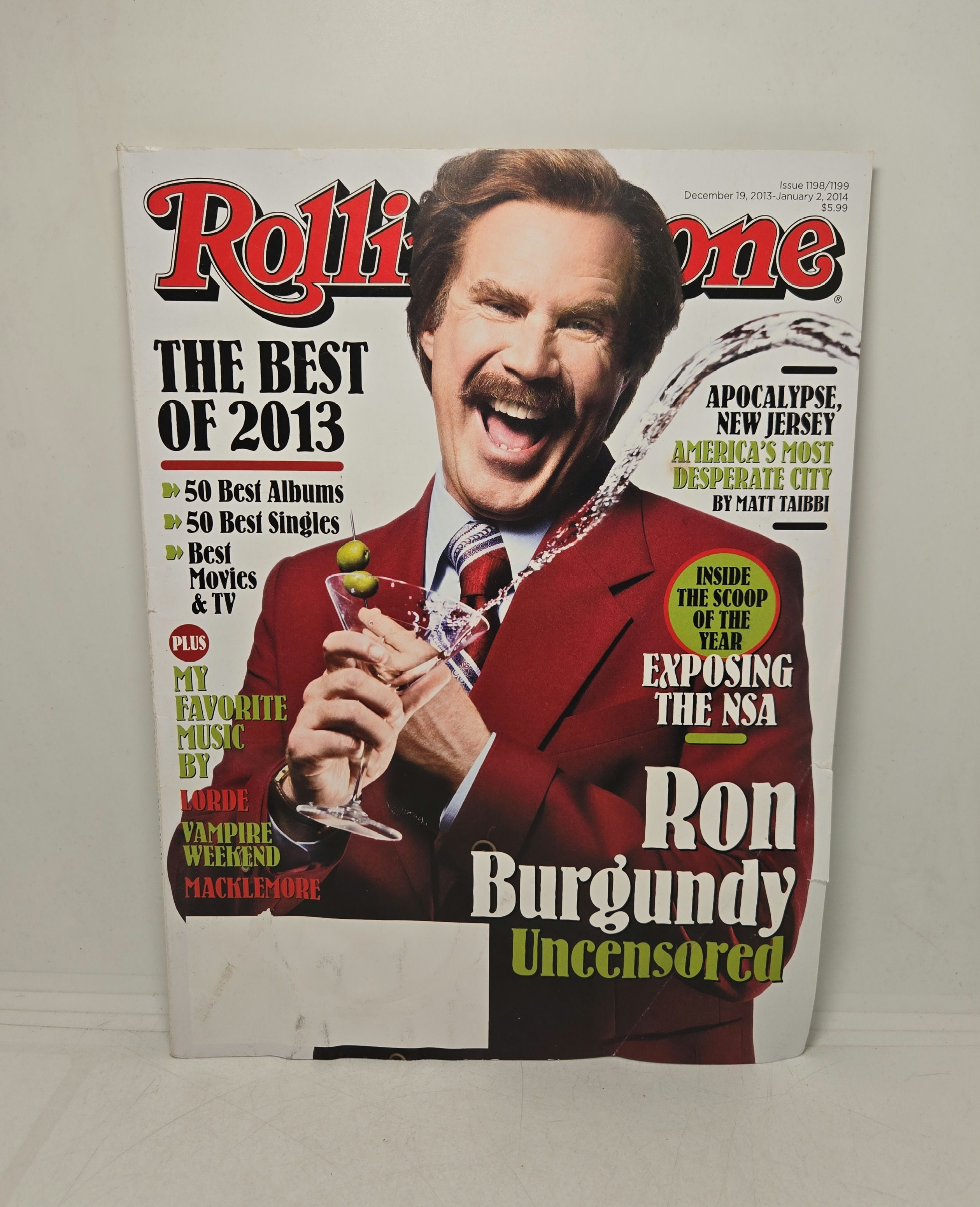 Rolling Stone Magazine: Ron Burgundy Uncensored