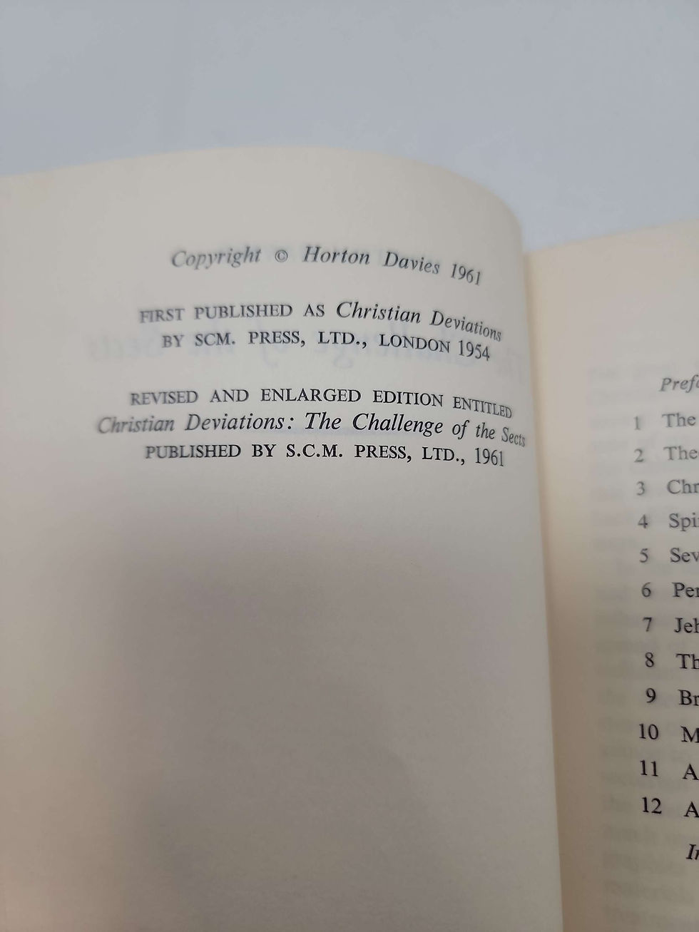 Thumbnail: The Challenge of the Sects Paperback – January 1, 1963 by Horton Davies